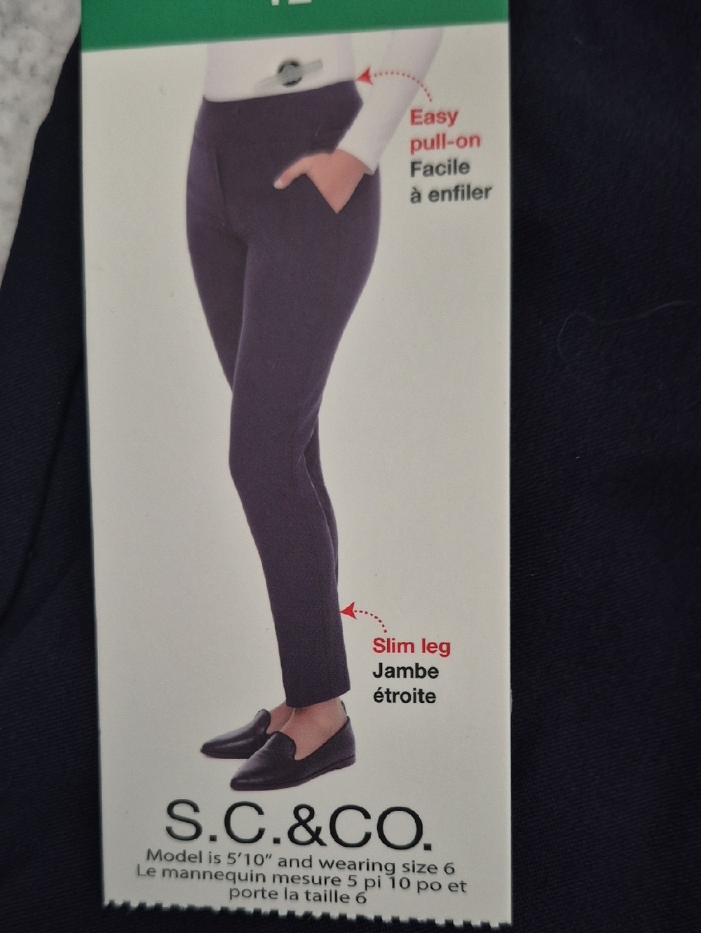 Sz 12: 💙S.C. & CO. Pull on Pants